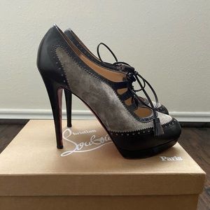 Christian Louboutin Mamiimo  Rete Lace-up Bootie